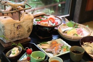久須部渓谷 滝見亭