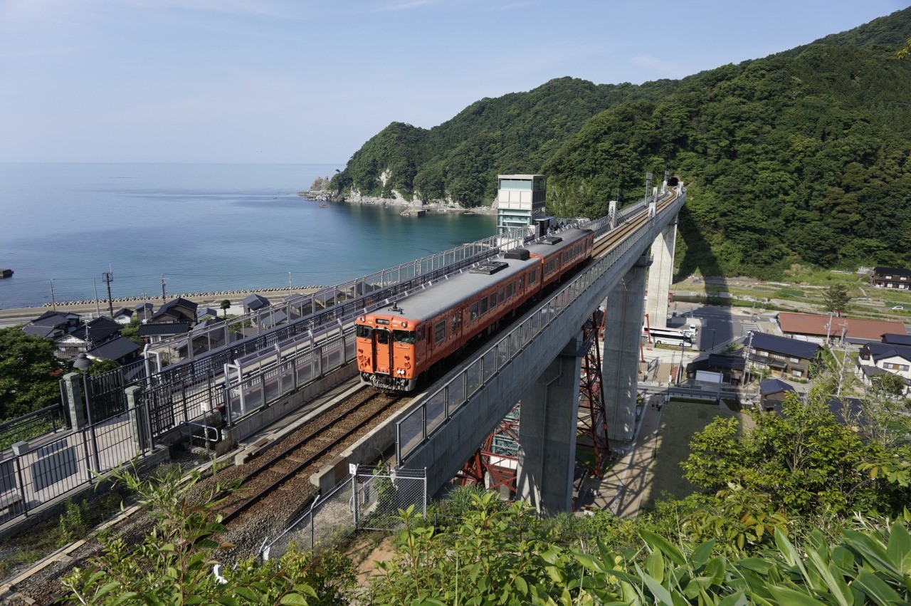 余部 鉄橋 空 の 駅